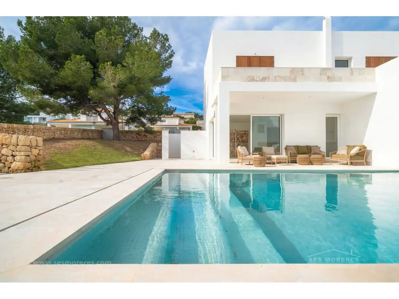 Piscina de Casa o chalet en venta en Es Mercadal con Aire acondicionado, Jardín privado y Terraza