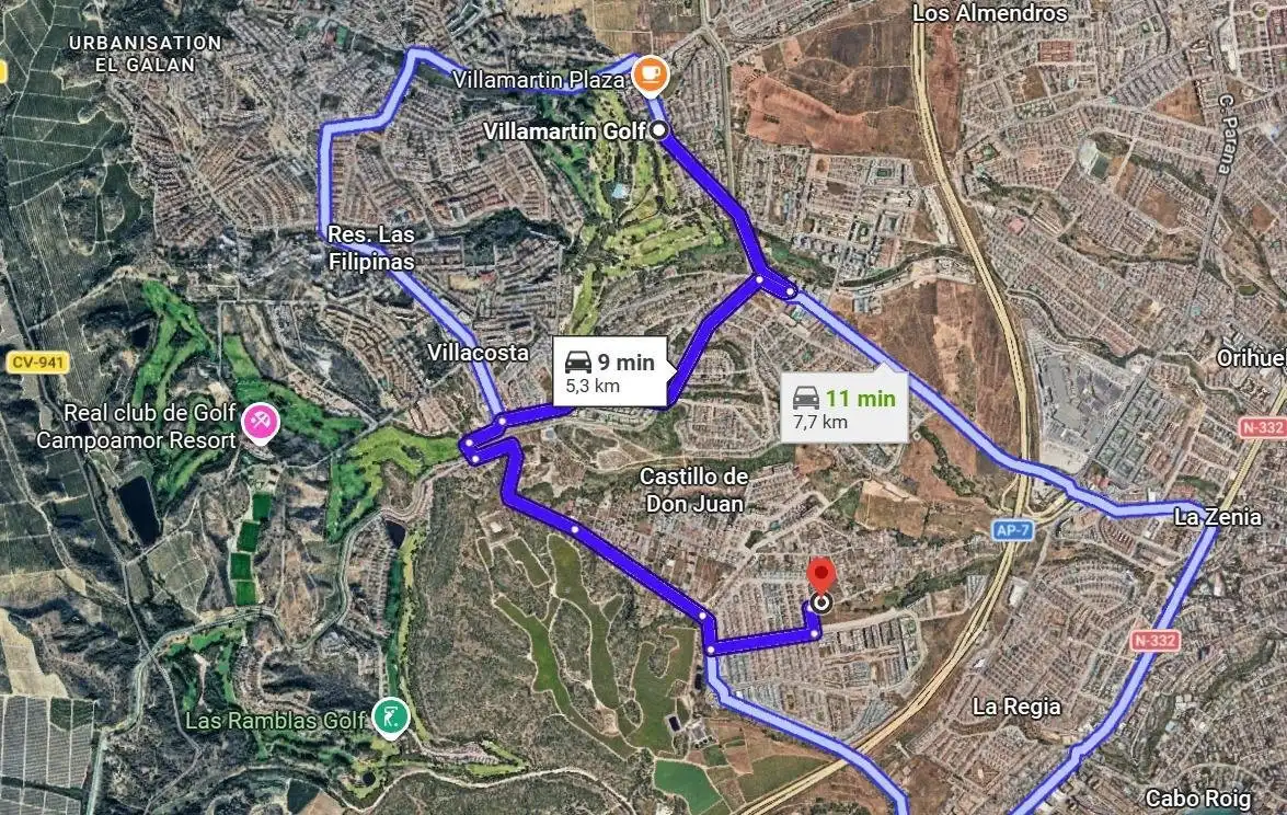 Vista exterior de Apartament en venda en Orihuela amb Aire condicionat, Jardí privat i Piscina