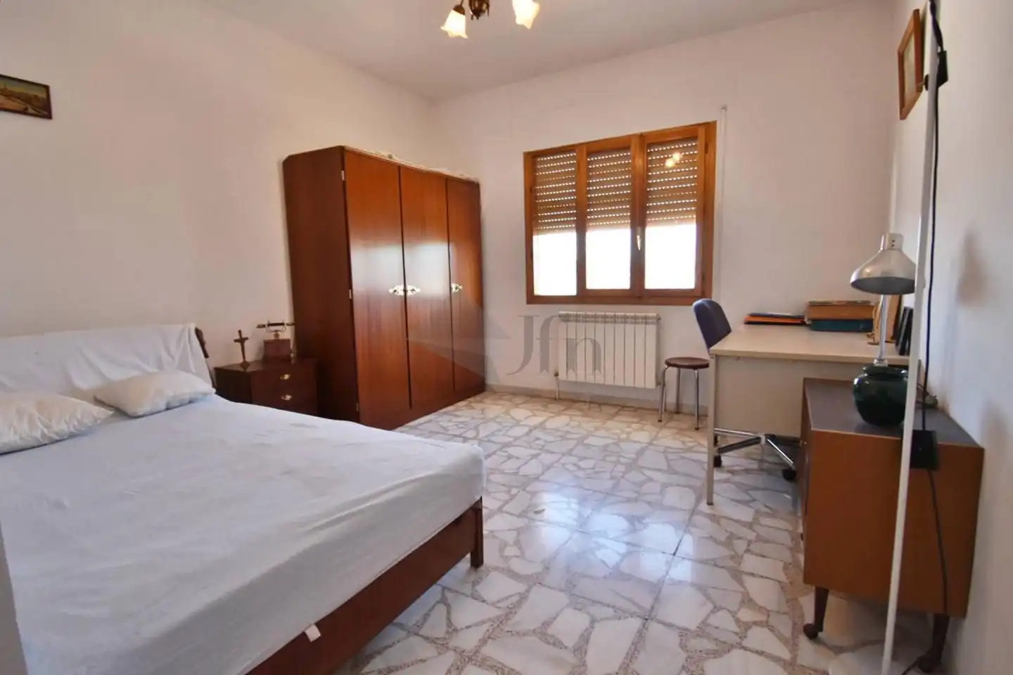 Dormitori de Casa o xalet en venda en Villaverde de Íscar amb Calefacció i Jardí privat