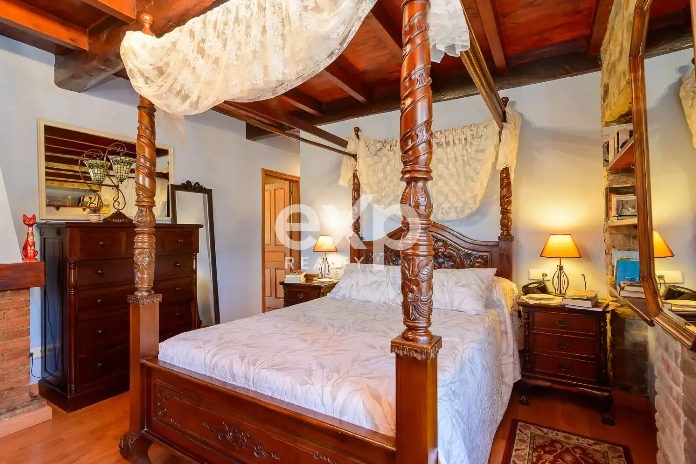 Bedroom of Houses for sale in Langreo  with Heating, Private garden and Swimming Pool