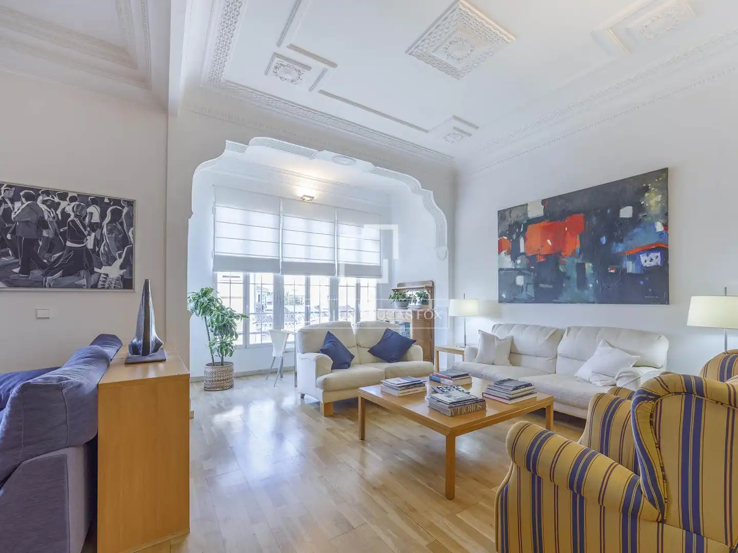 Living room of Flat for sale in Albal  with Air Conditioner, Heating and Parquet flooring