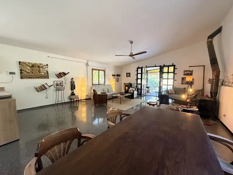 Sala d'estar de Casa o xalet en venda en Llucmajor amb Jardí privat, Terrassa i Traster
