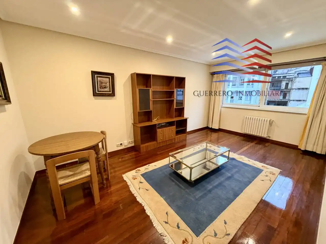 Sala de estar de Apartamento de alquiler en Ourense Capital  con Calefacción, Parquet y Trastero