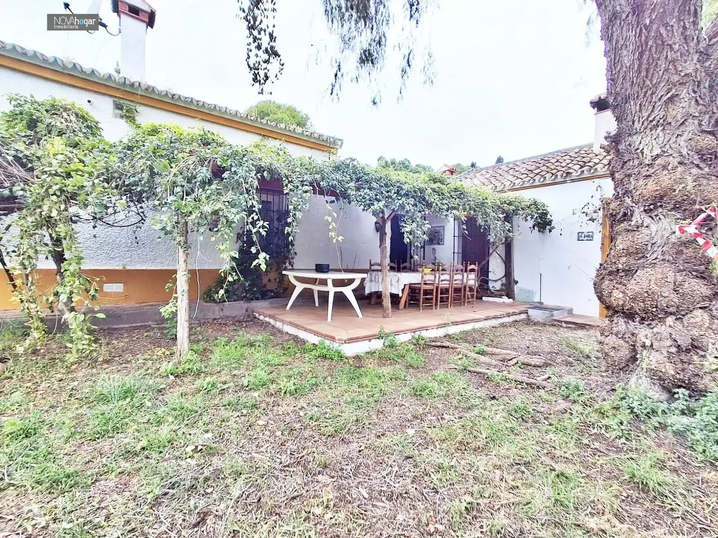 Terrassa de Finca rústica en venda en Málaga amb Aire condicionat, Calefacció i Jardí privat