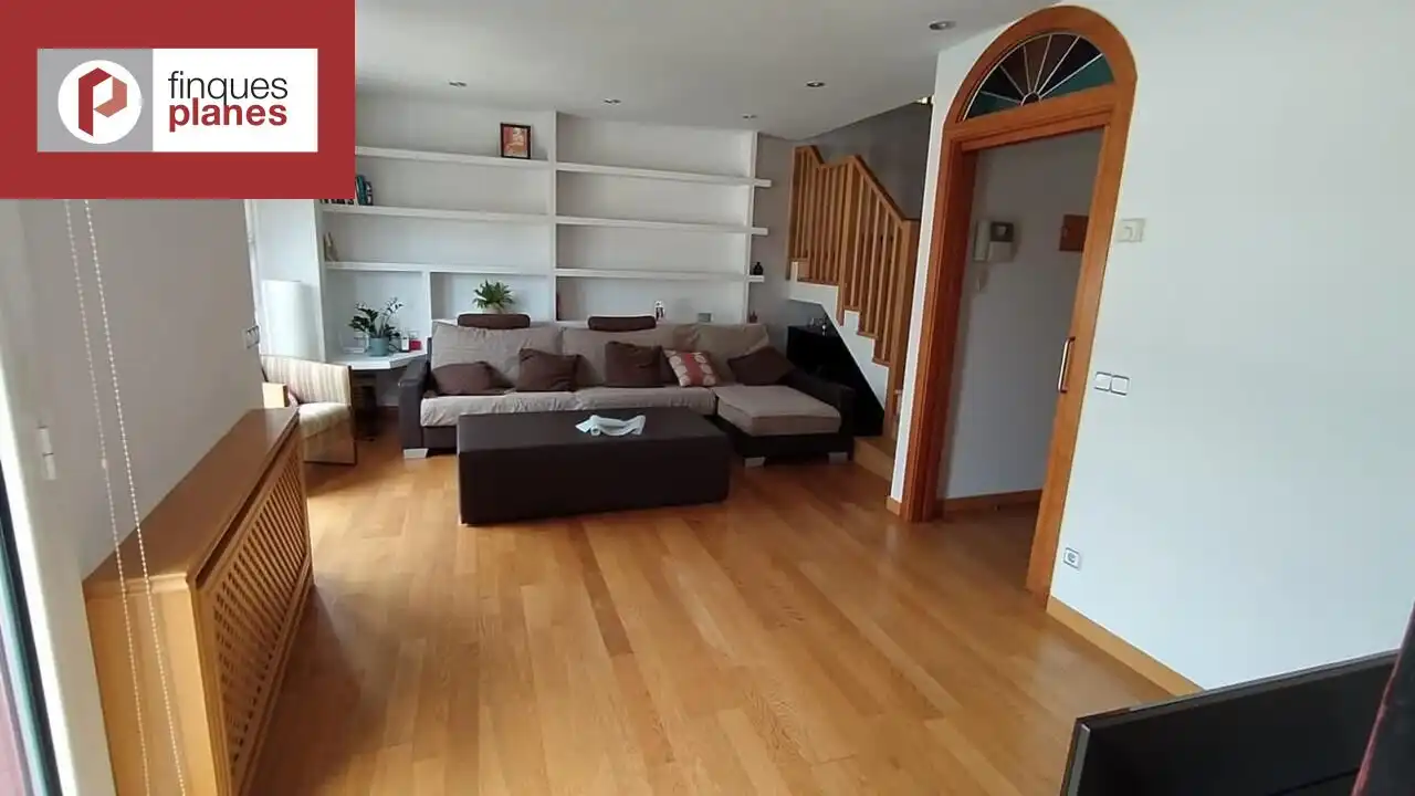 Wohnzimmer von Dachboden zum Verkauf in La Seu d'Urgell mit Heizung und Parkett