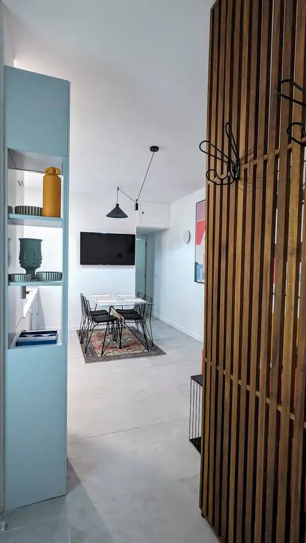 Dining room of Flat for rent in Madrid  with Air Conditioner, Heating and Furnished