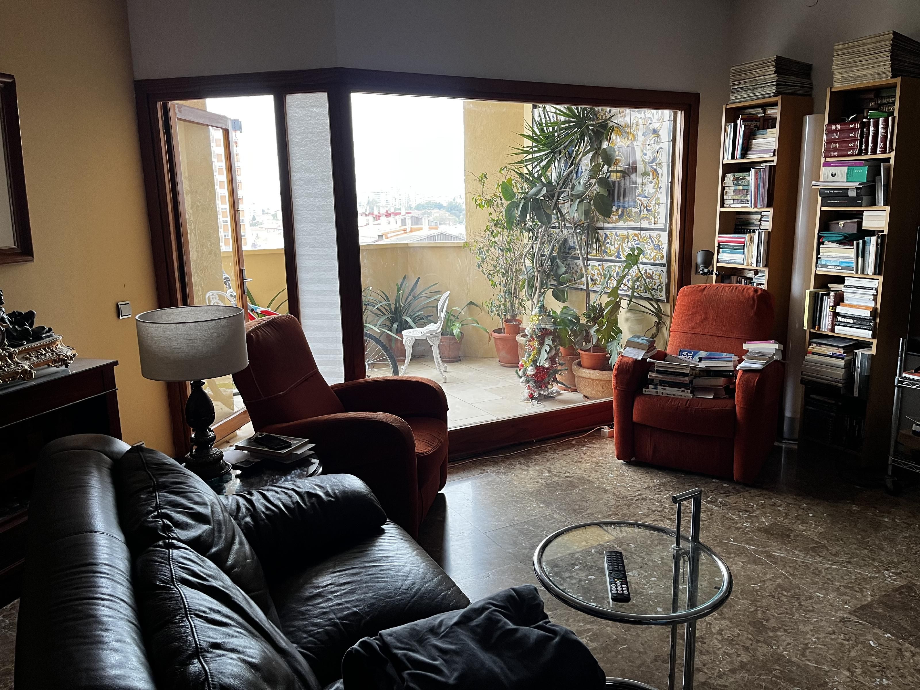 Living room of Apartment for sale in Málaga Capital  with Air Conditioner, Terrace and Swimming Pool