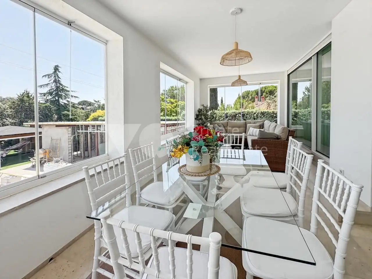 Dining room of Houses for sale in Boadilla del Monte  with Air Conditioner, Heating and Private garden