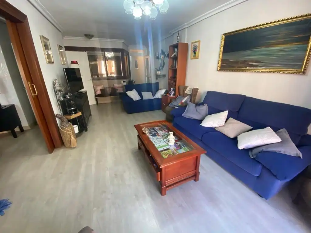 Living room of Flat for sale in Murcia  with Furnished and Balcony