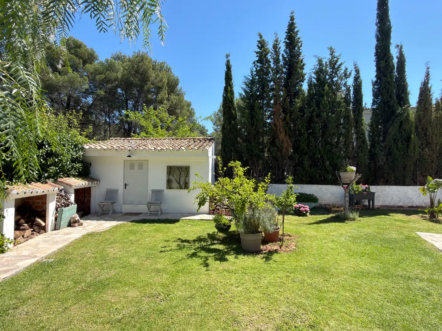 Jardí de Casa o xalet en venda en Náquera amb Aire condicionat, Jardí privat i Terrassa