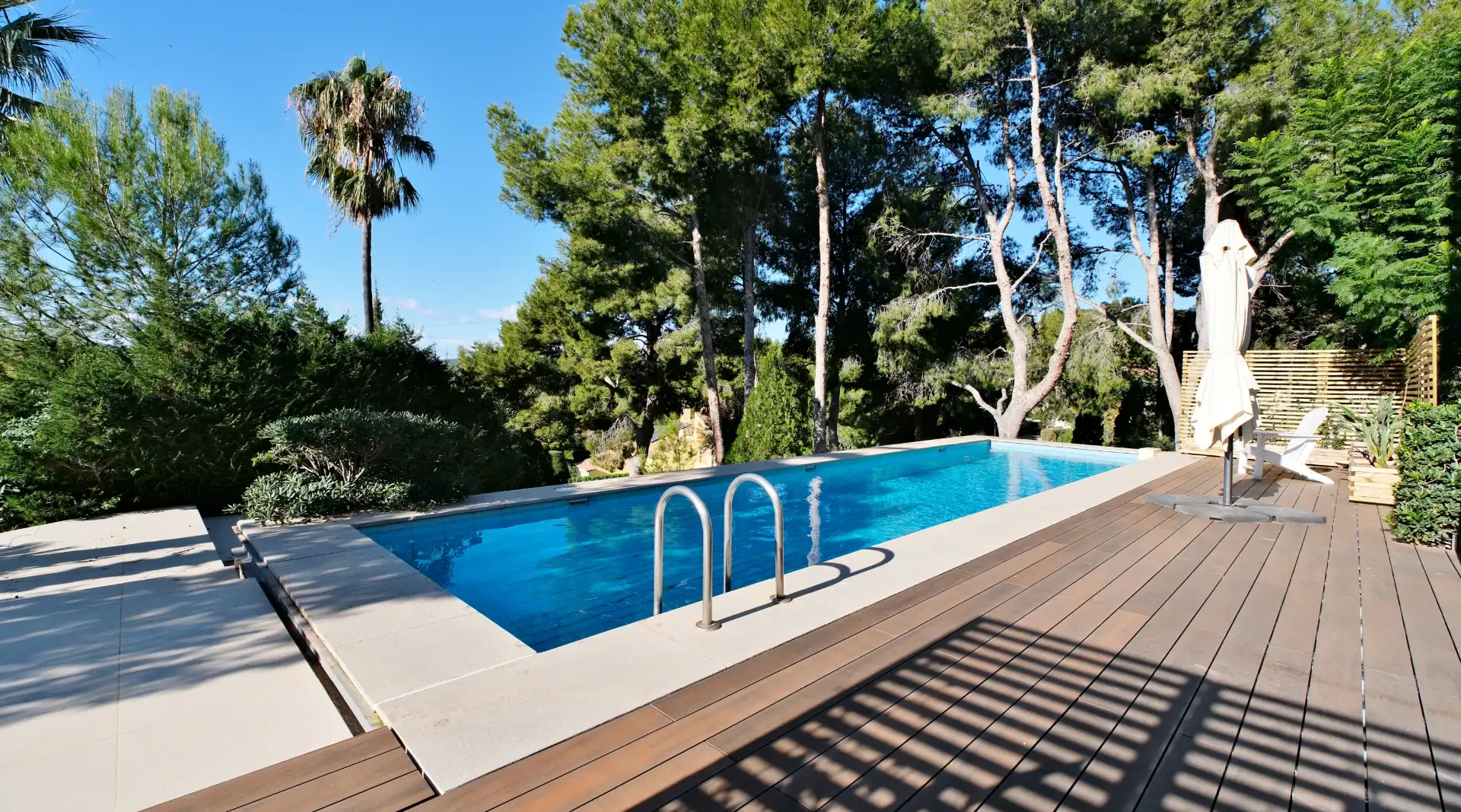 Piscina de Casa o xalet de lloguer en Sagunto / Sagunt amb Aire condicionat, Calefacció i Jardí privat