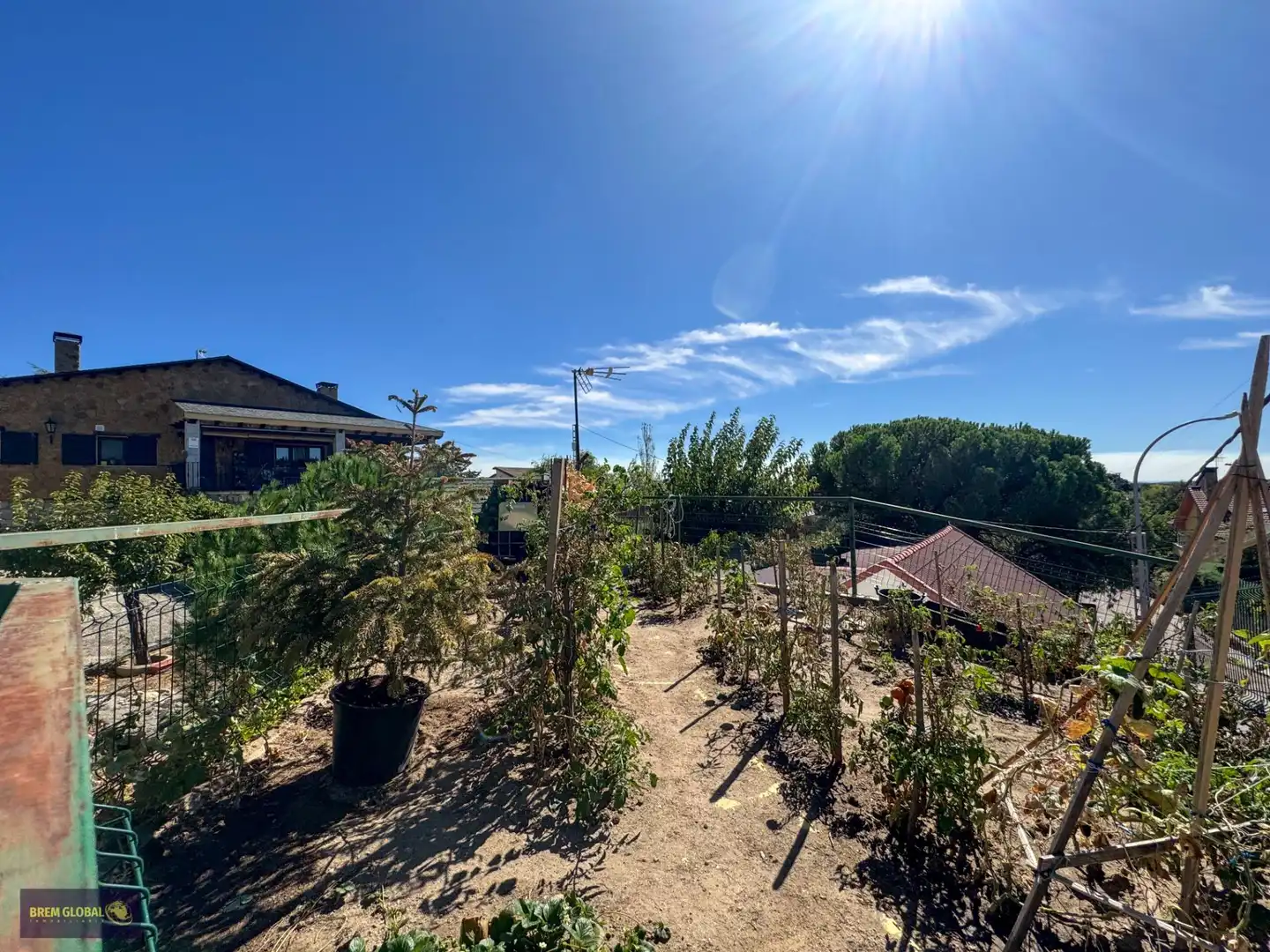 Jardí de Casa o xalet en venda en La Cabrera amb Terrassa, Traster i Moblat