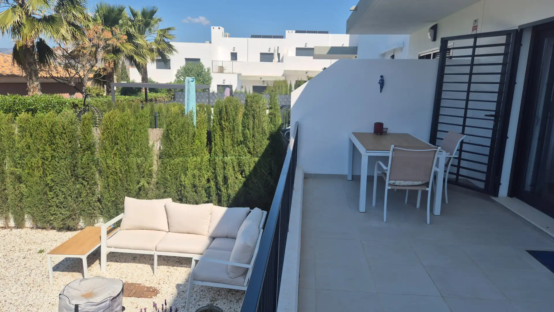 Terraza de Casa o chalet en venta en Busot con Aire acondicionado, Calefacción y Jardín privado