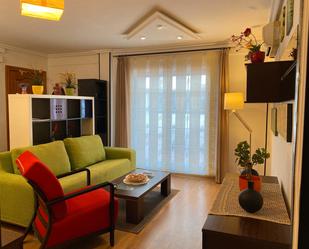 Living room of Flat to rent in  Zaragoza Capital  with Air Conditioner, Heating and Parquet flooring