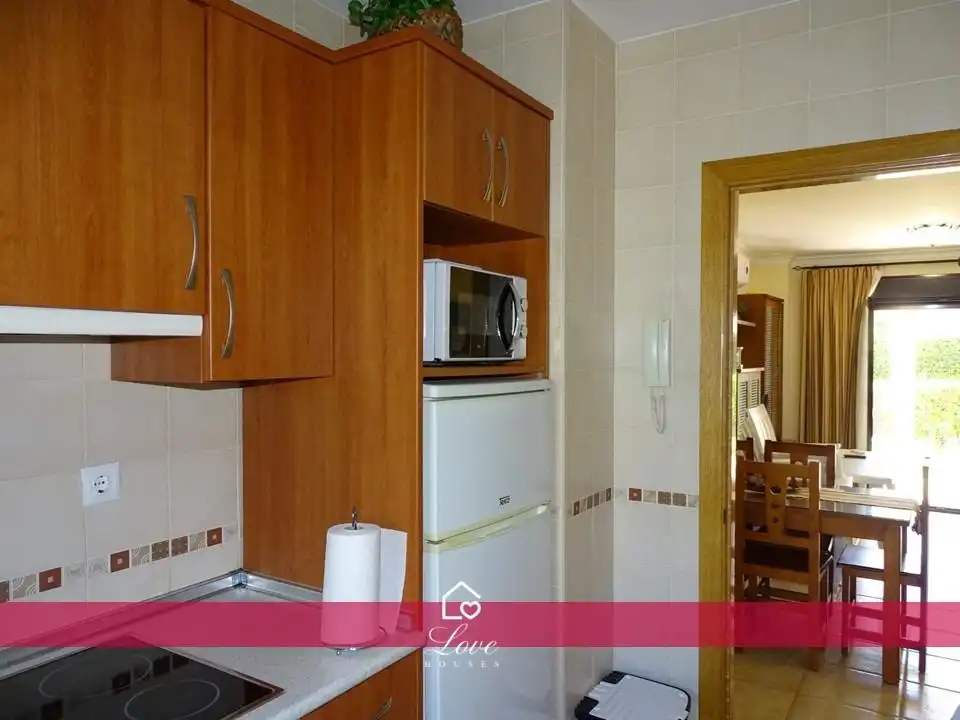 Kitchen of Apartments for sale in Chiclana de la Frontera  with Air Conditioner, Private garden and Community pool