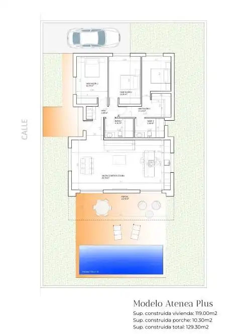 Villa avec jardin à vendre à Monforte del Cid, imagen 17
