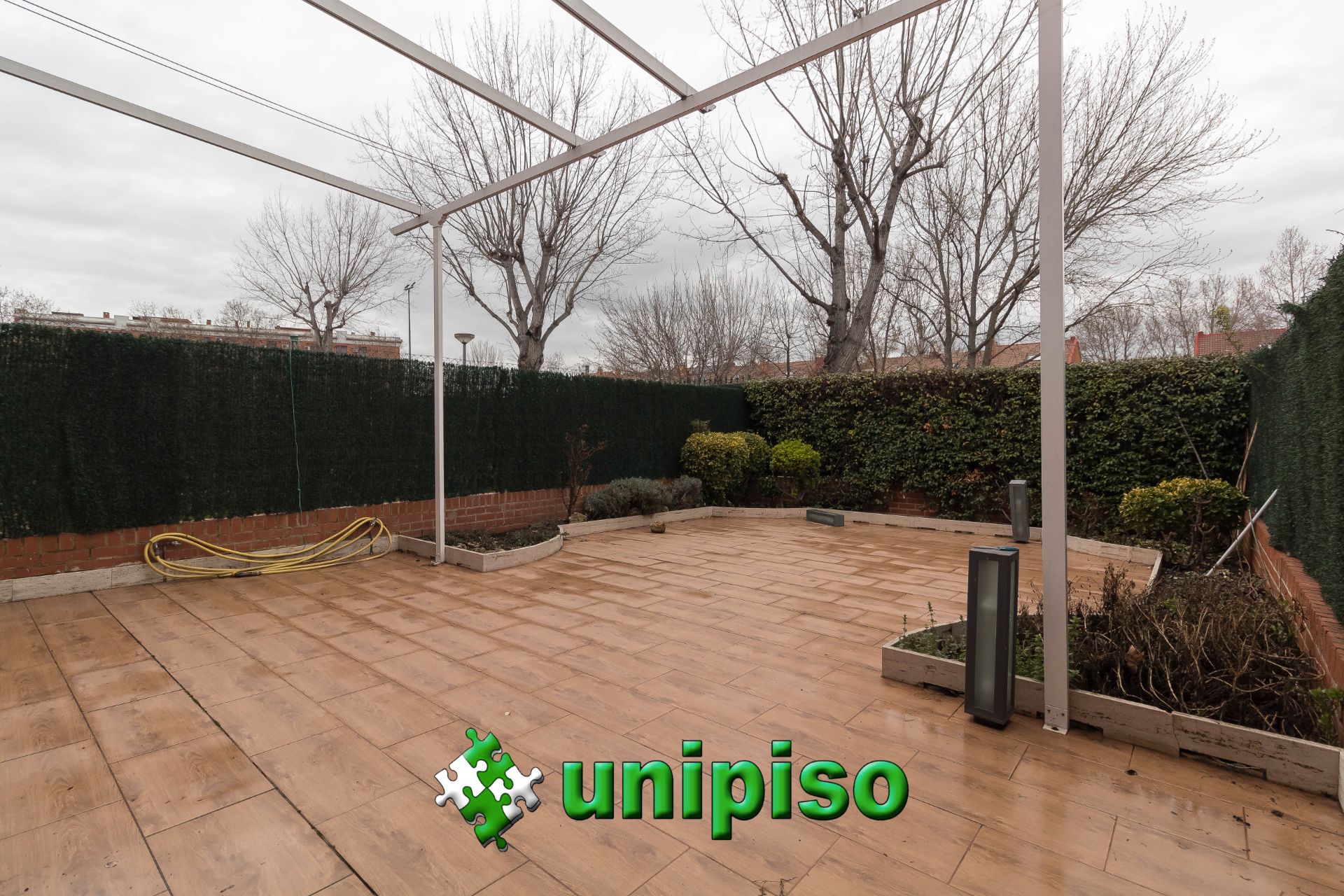 Terrace of Single-family semi-detached for sale in Parla  with Air Conditioner, Heating and Parquet flooring