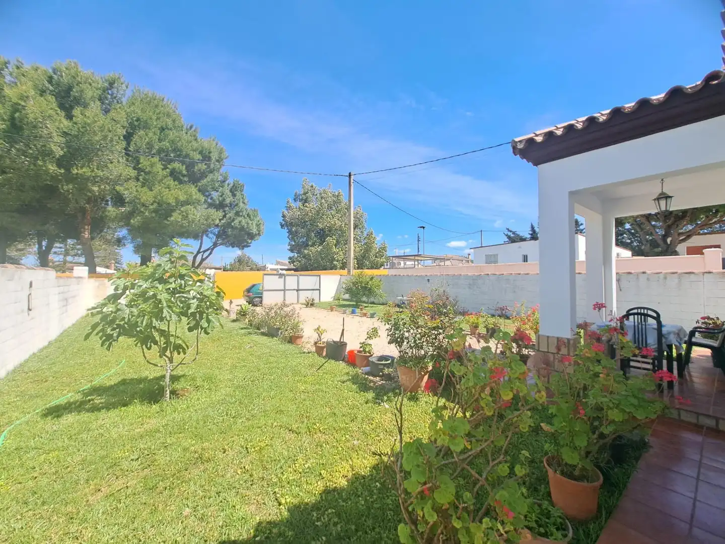 Jardín de Casa o chalet en venta en Chiclana de la Frontera con Aire acondicionado, Jardín privado y Trastero