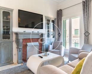 Living room of Flat to rent in  Palma de Mallorca  with Air Conditioner and Balcony