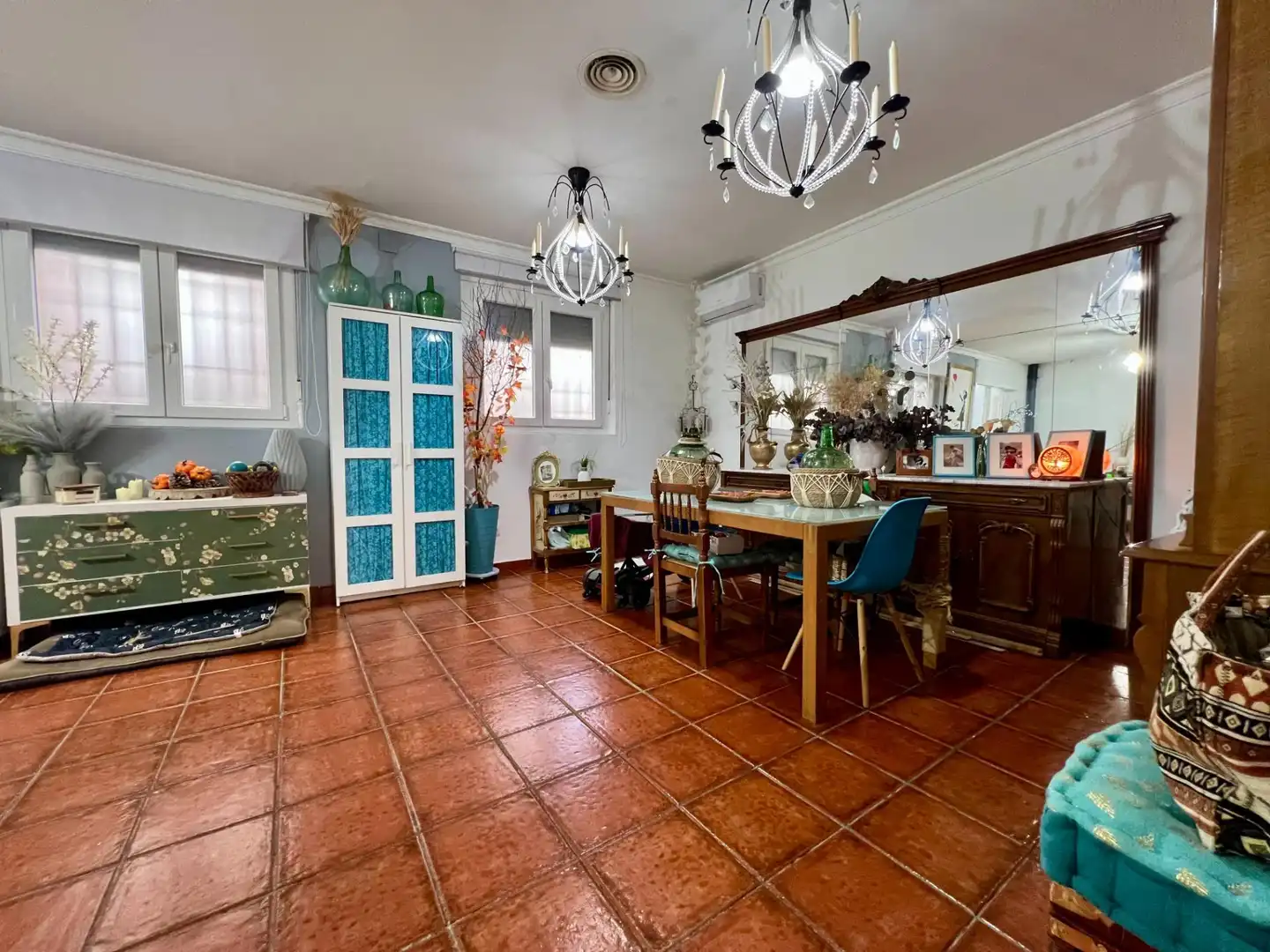 Dining room of Detached homes for sale in Córdoba  with Air Conditioner, Heating and Terrace