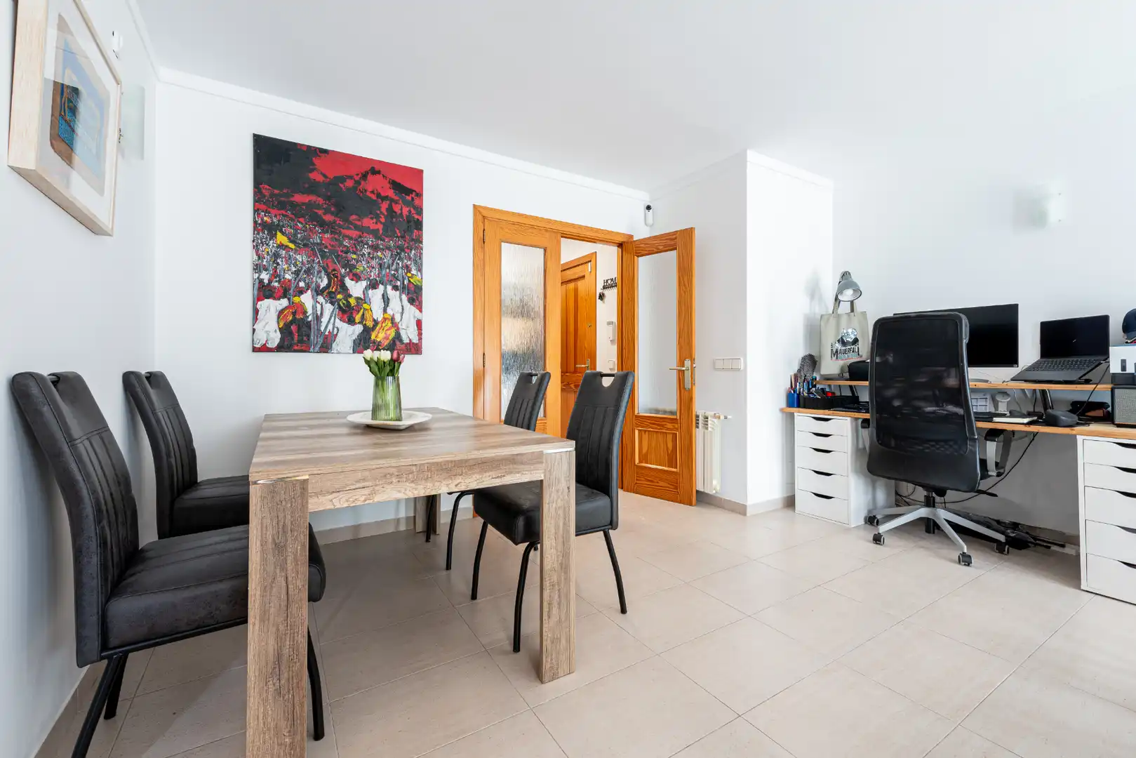 Dining room of Flat for sale in Pollença  with Air Conditioner
