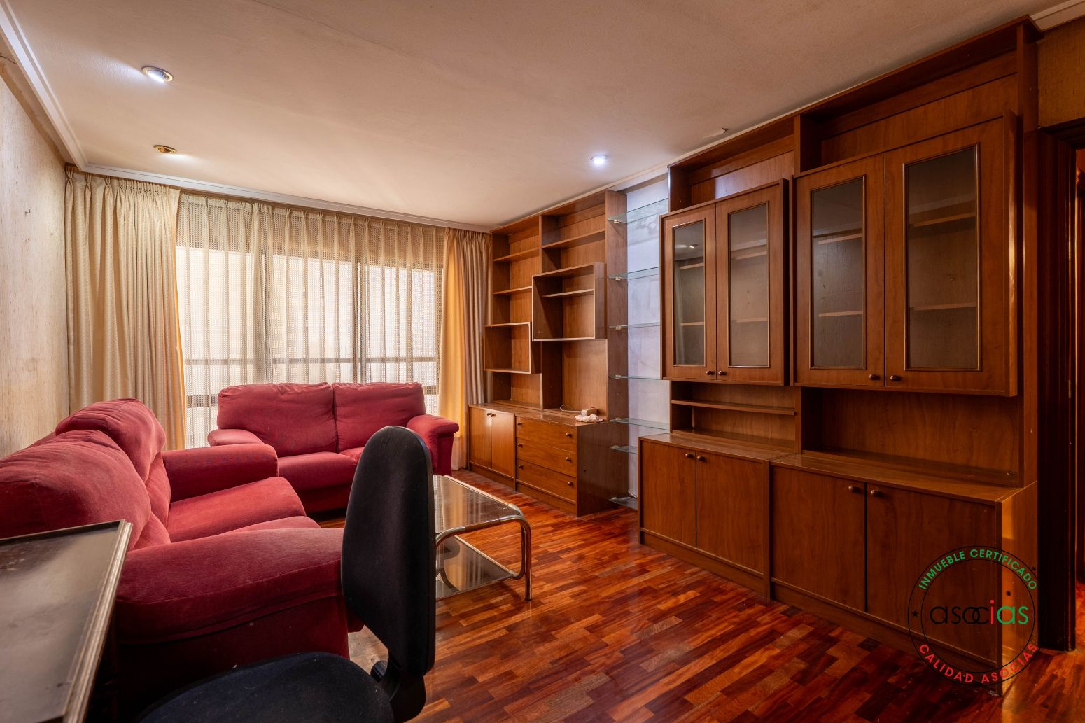 Sala de estar de Piso en venta en Gijón 