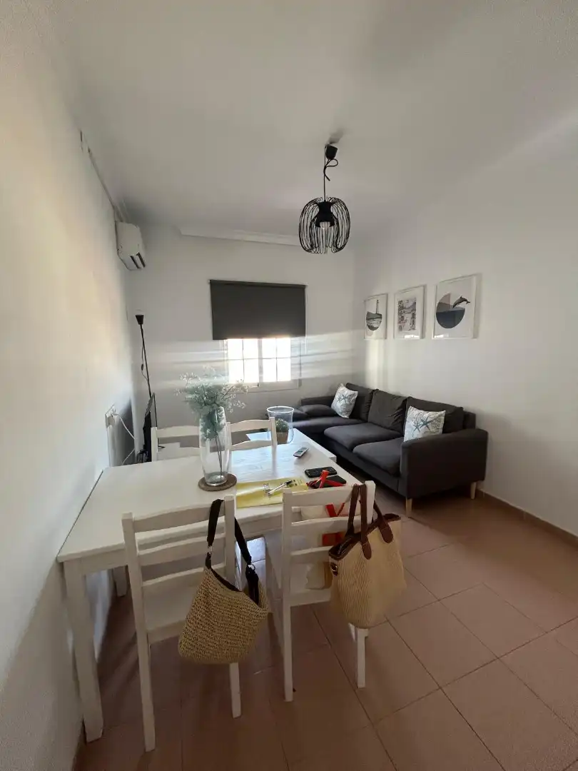 Sala d'estar de Pis en venda en Málaga amb Aire condicionat i Moblat