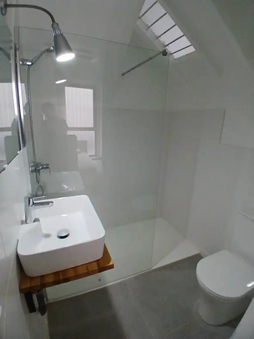 Badezimmer von Wohnung zur untervermieten in Centro