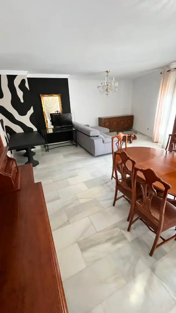 Living room of Flat for rent in Córdoba  with Air Conditioner, Terrace and Furnished