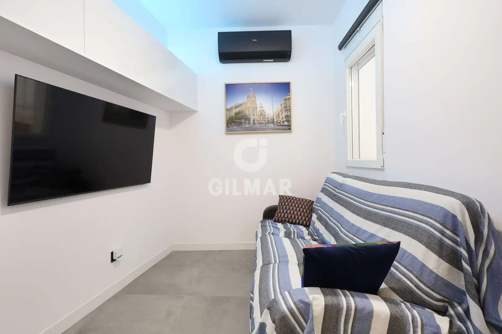 Sala de estar de Piso en venta en Madrid con Calefacción y Amueblado