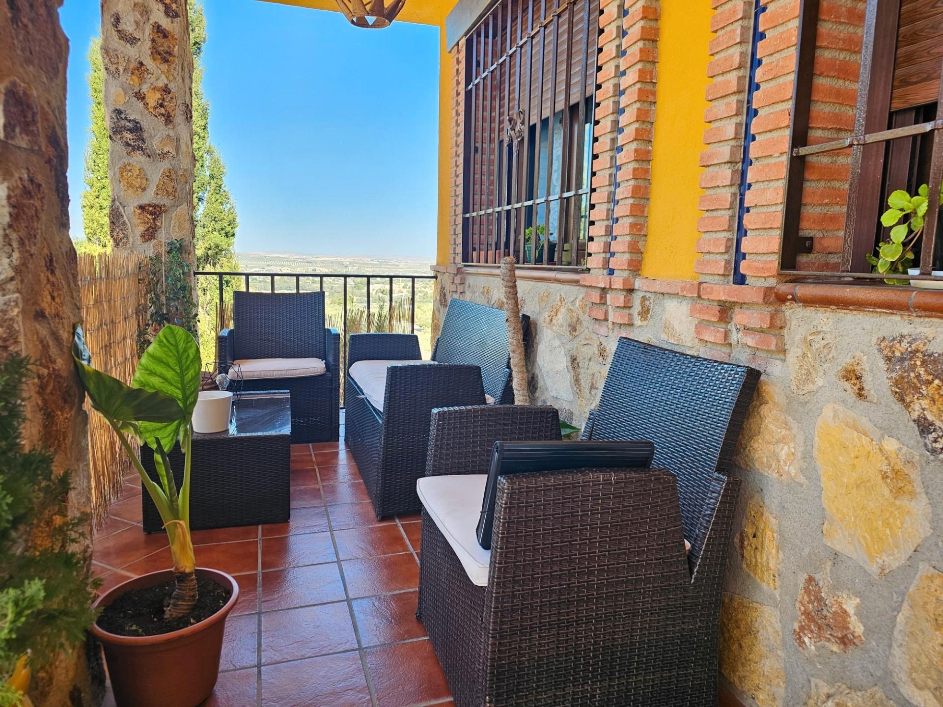 Terrace of House or chalet for sale in La Guardia de Jaén  with Air Conditioner, Heating and Private garden