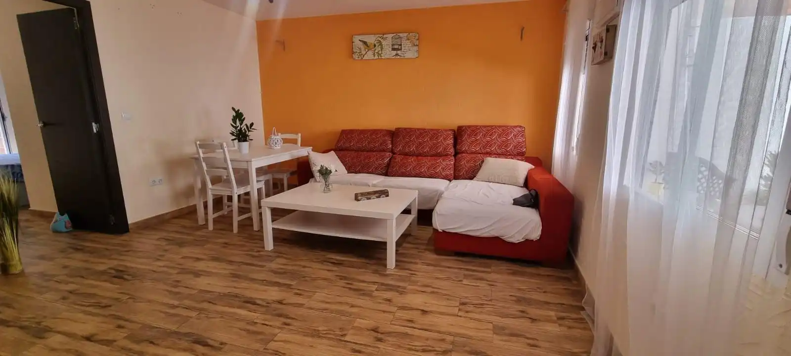 Sala de estar de Piso en venta en Elche / Elx con Amueblado y Balcón