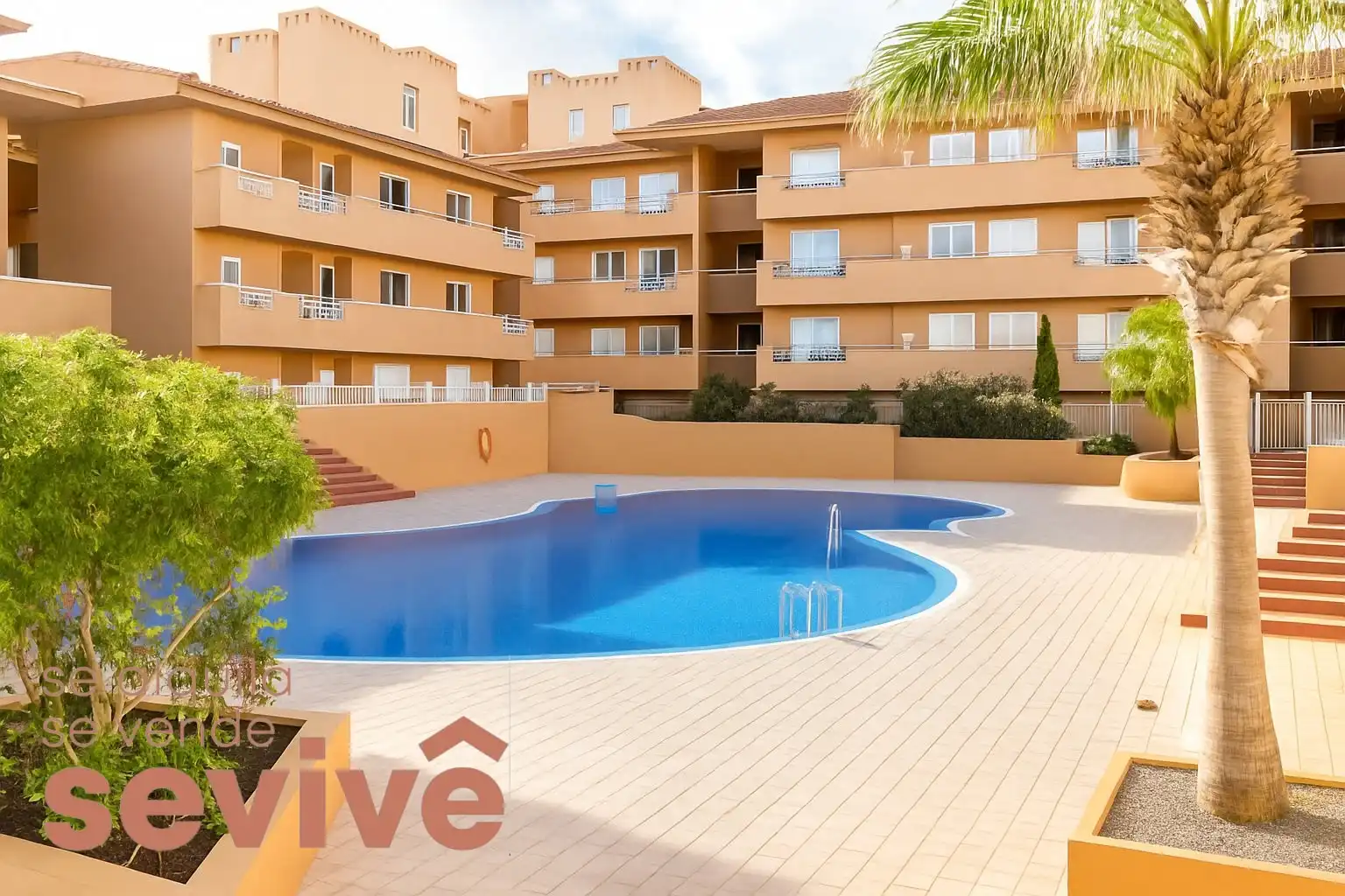 Swimming pool of Flat for sale in Güímar  with Terrace, Swimming Pool and Furnished
