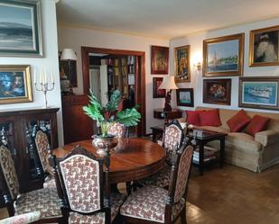 Dining room of Flat for sale in  Madrid Capital  with Air Conditioner, Heating and Private garden