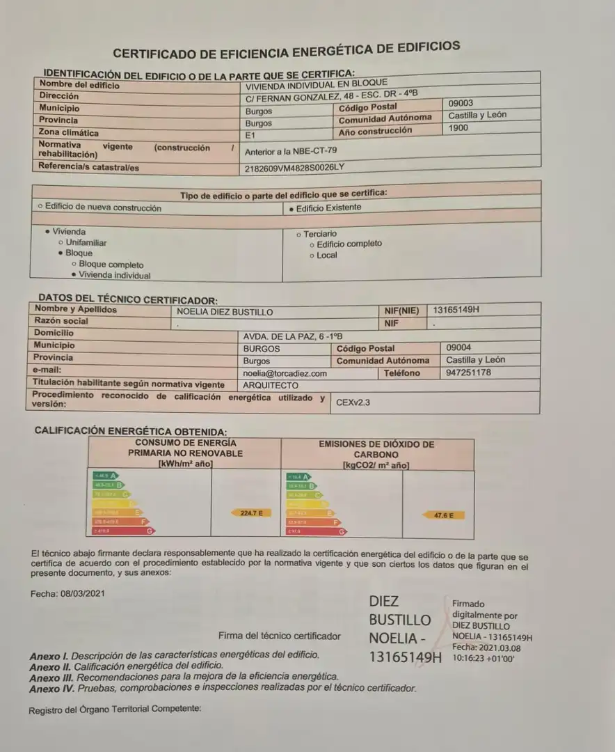 Jardín de Apartamento en venta en Burgos con Calefacción y Amueblado