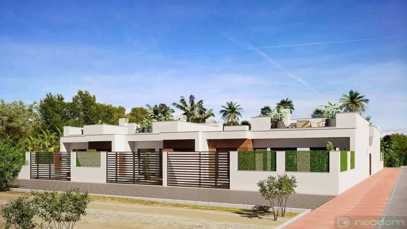 Exterior view of Houses for sale in Torre-Pacheco