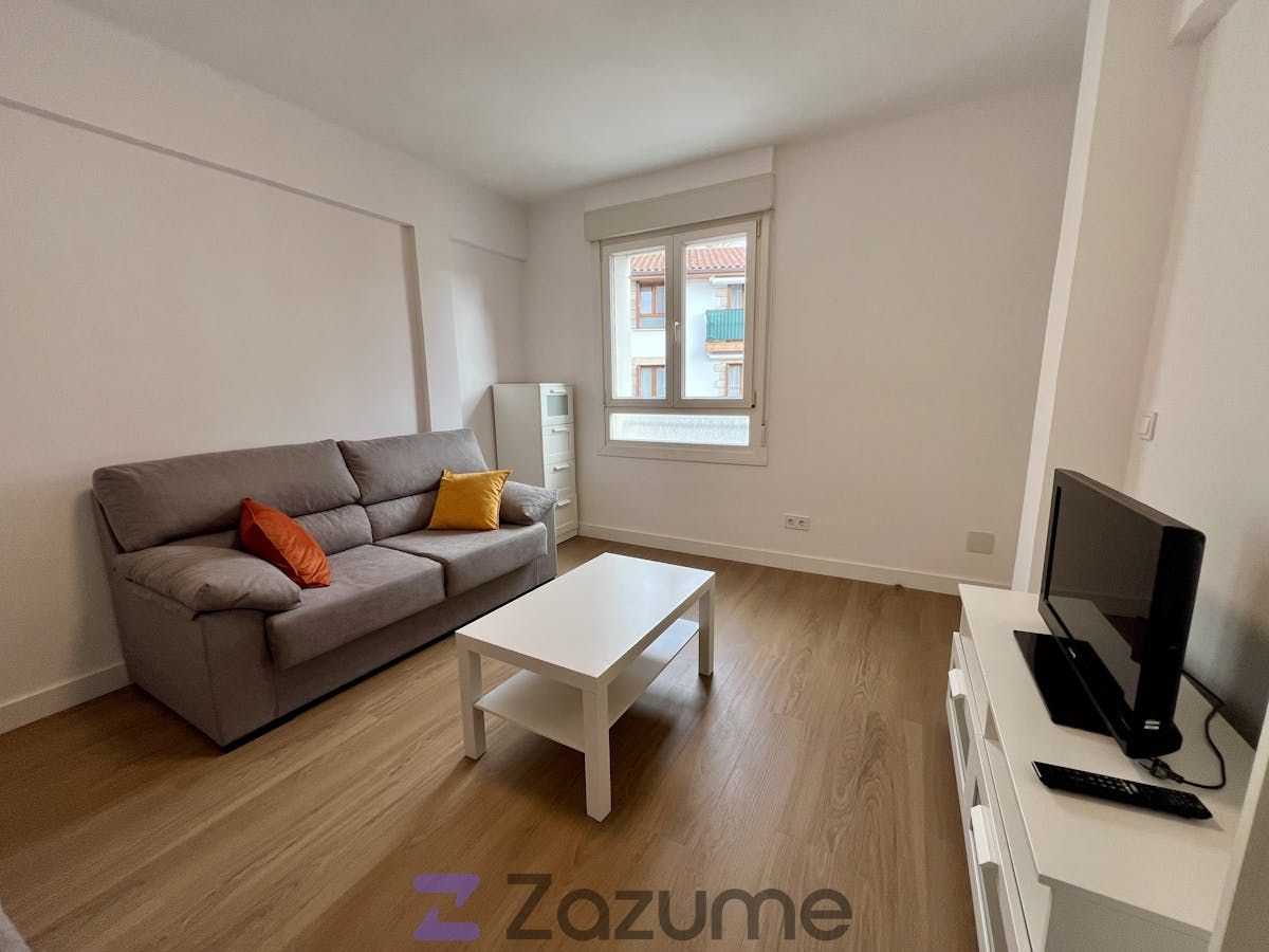 Sala d'estar de Pis de lloguer en Orio amb Terrassa, Moblat i Forn