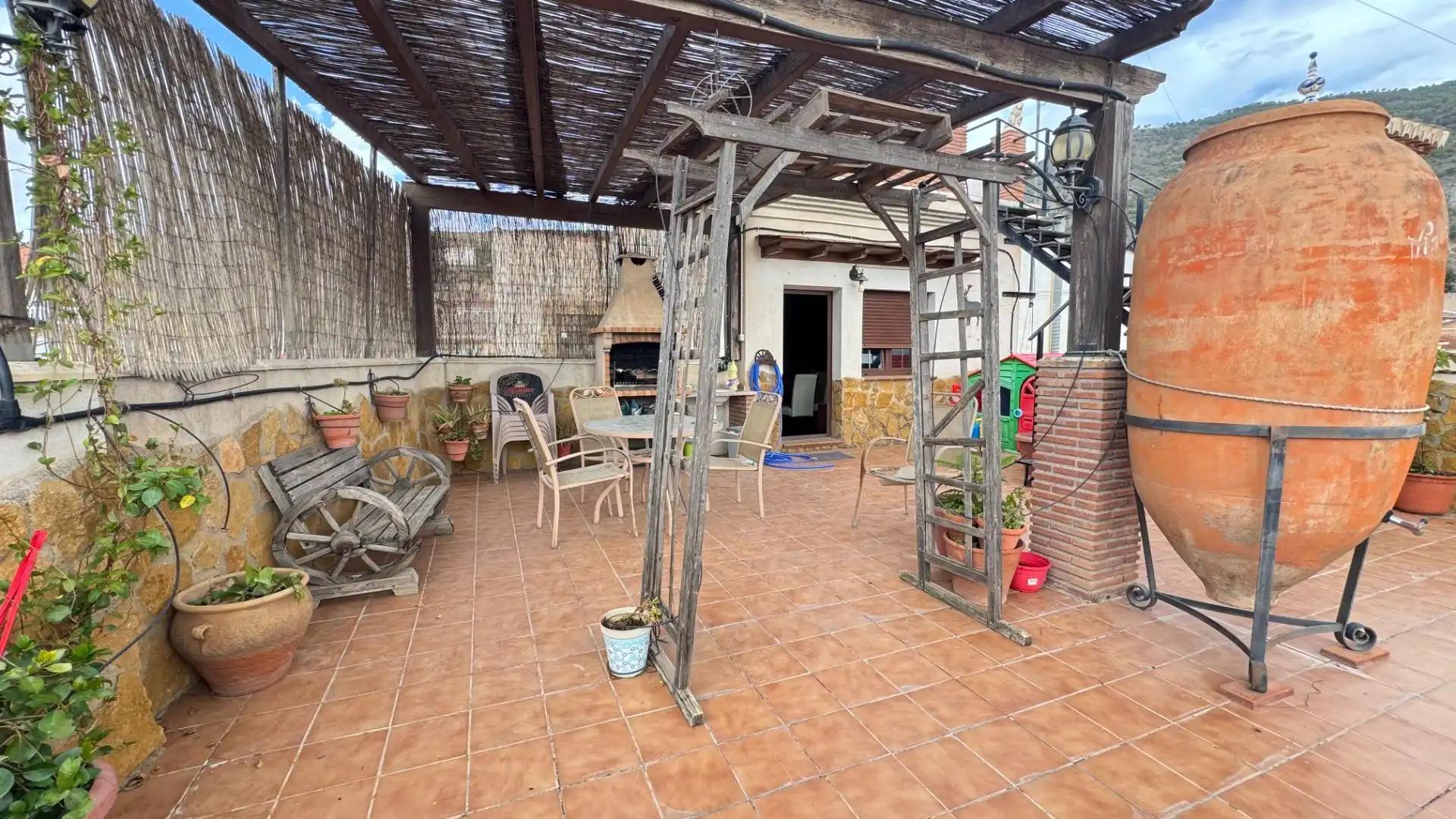 Terrasse von Dachboden zur Miete in Padul mit Klimaanlage, Heizung und Terrasse