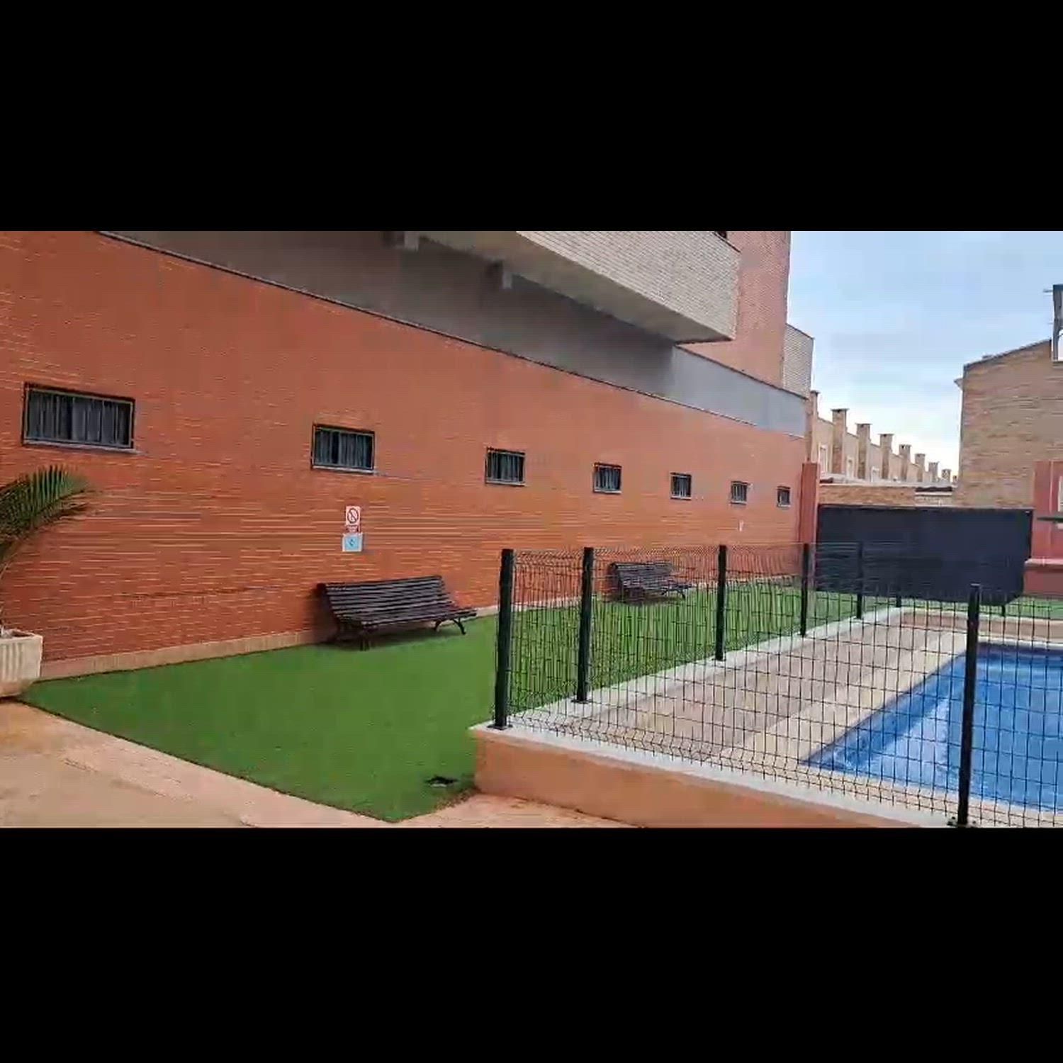 Parking of Flat for sale in Roquetas de Mar  with Terrace, Balcony and Community pool
