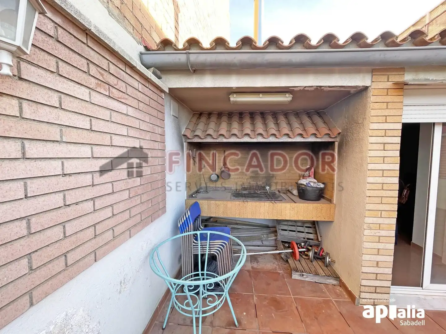 Terrace of Detached homes for sale in Sabadell  with Air Conditioner, Heating and Parquet flooring