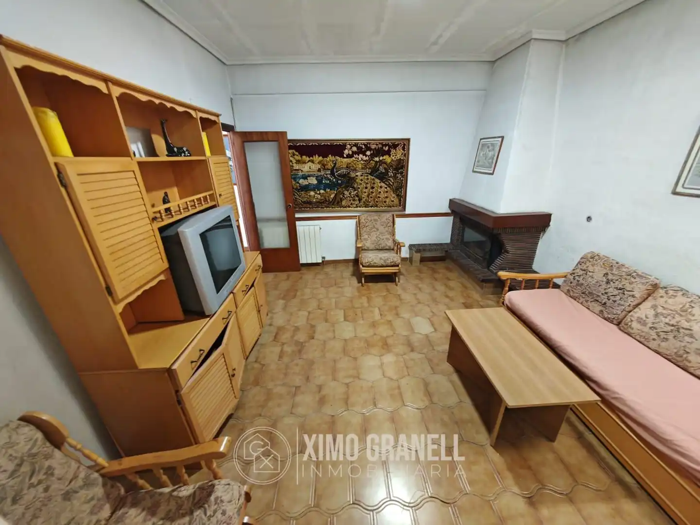 Sala d'estar de Casa o xalet en venda en Castellón de la Plana / Castelló de la Plana amb Aire condicionat, Calefacció i Terrassa