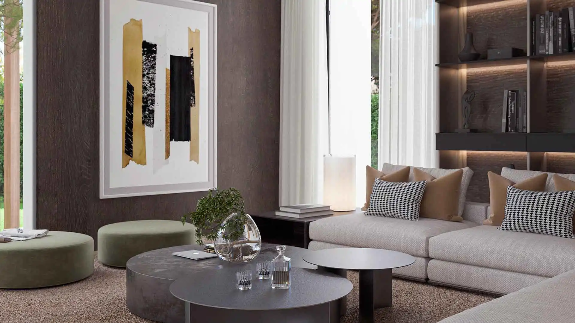 Sala d'estar de Residencial en venda en Marbella