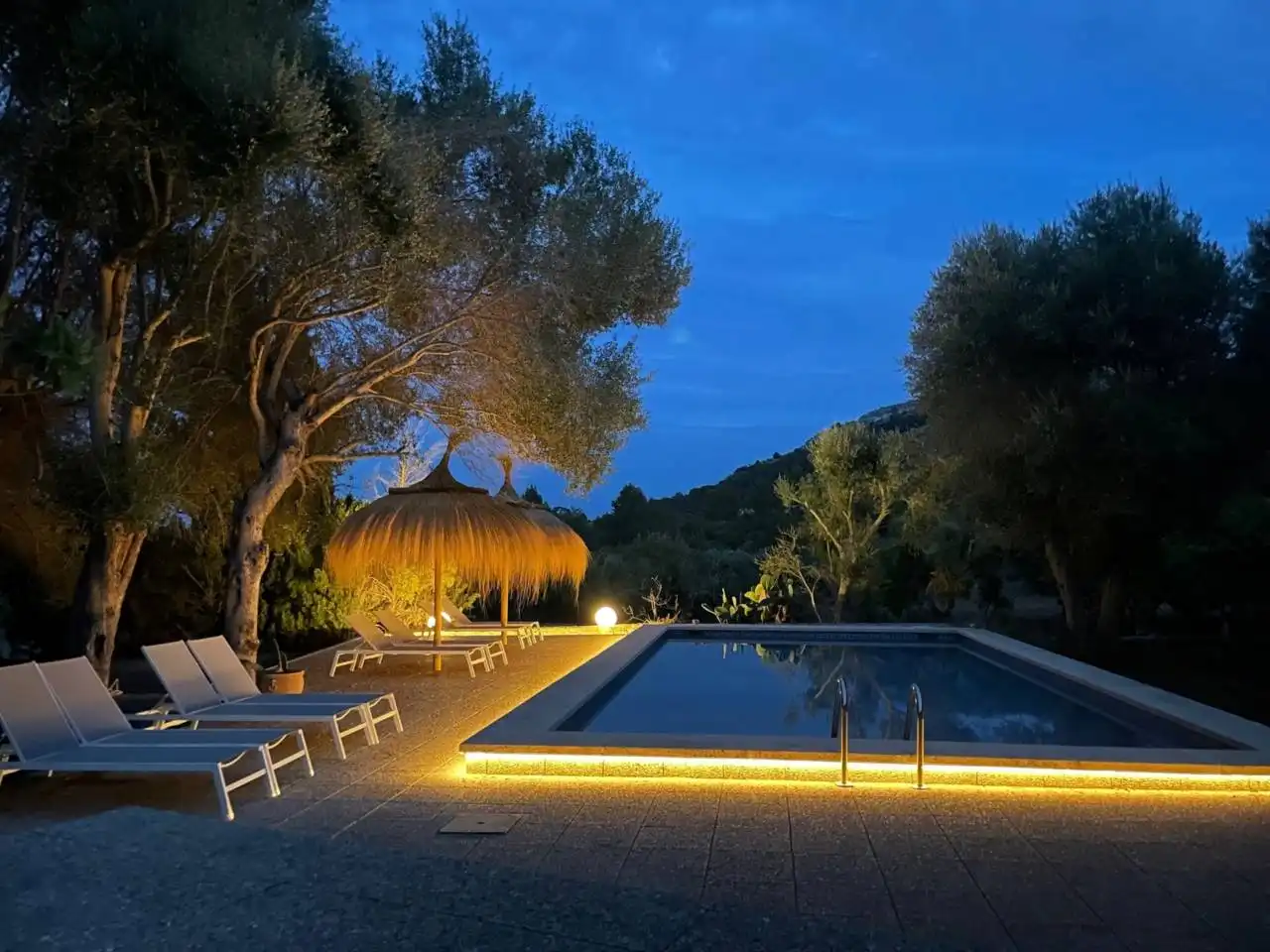 Garten von Country house zur Miete in Pollença mit Klimaanlage, Heizung und Privatgarten