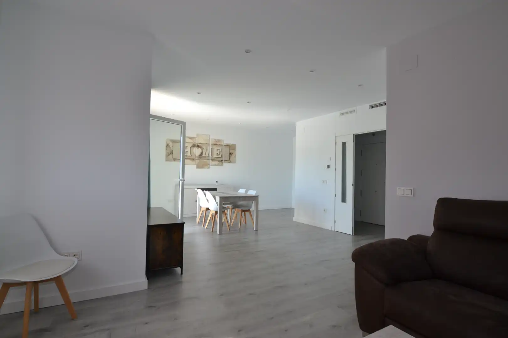 Living room of Flat for sale in Plasencia  with Heating, Terrace and Storage room