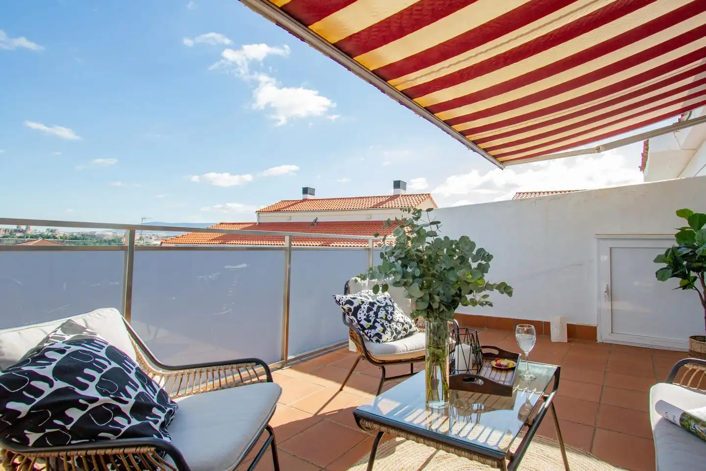 Terraza de Ático en venta en Ansoáin / Antsoain con Calefacción, Terraza y Amueblado