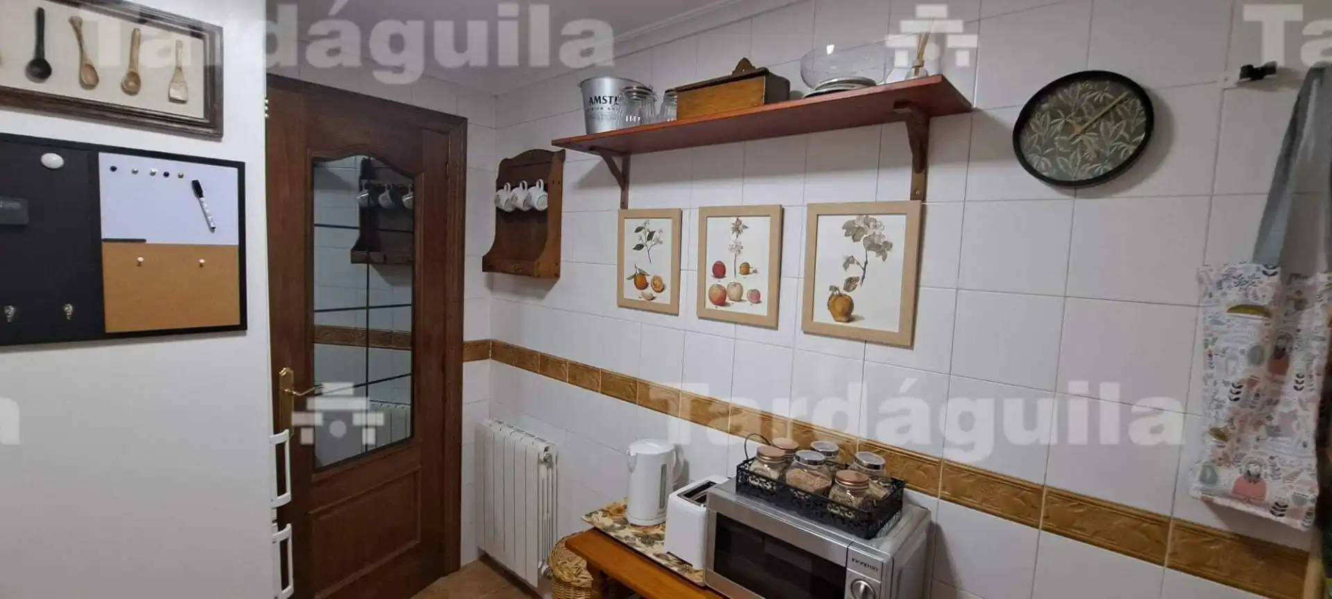 Kitchen of Flat for rent in Salamanca  with Heating, Terrace and Furnished