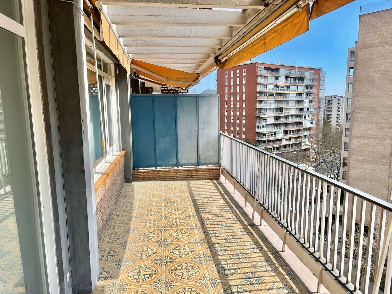 Balcony of Flat for sale in  Barcelona Capital  with Air Conditioner and Terrace