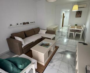 Sala d'estar de Pis en venda en Málaga Capital amb Aire condicionat i Terrassa