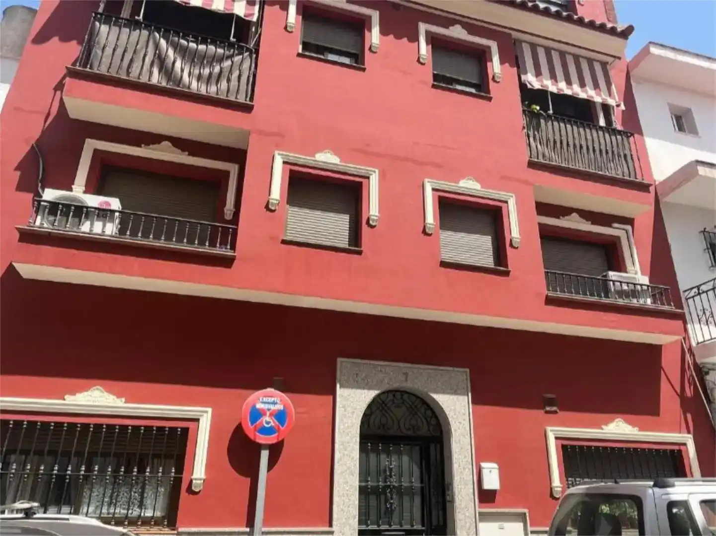 Außenansicht von Wohnung zur Miete in Mijas mit Klimaanlage, Parkett und Möbliert