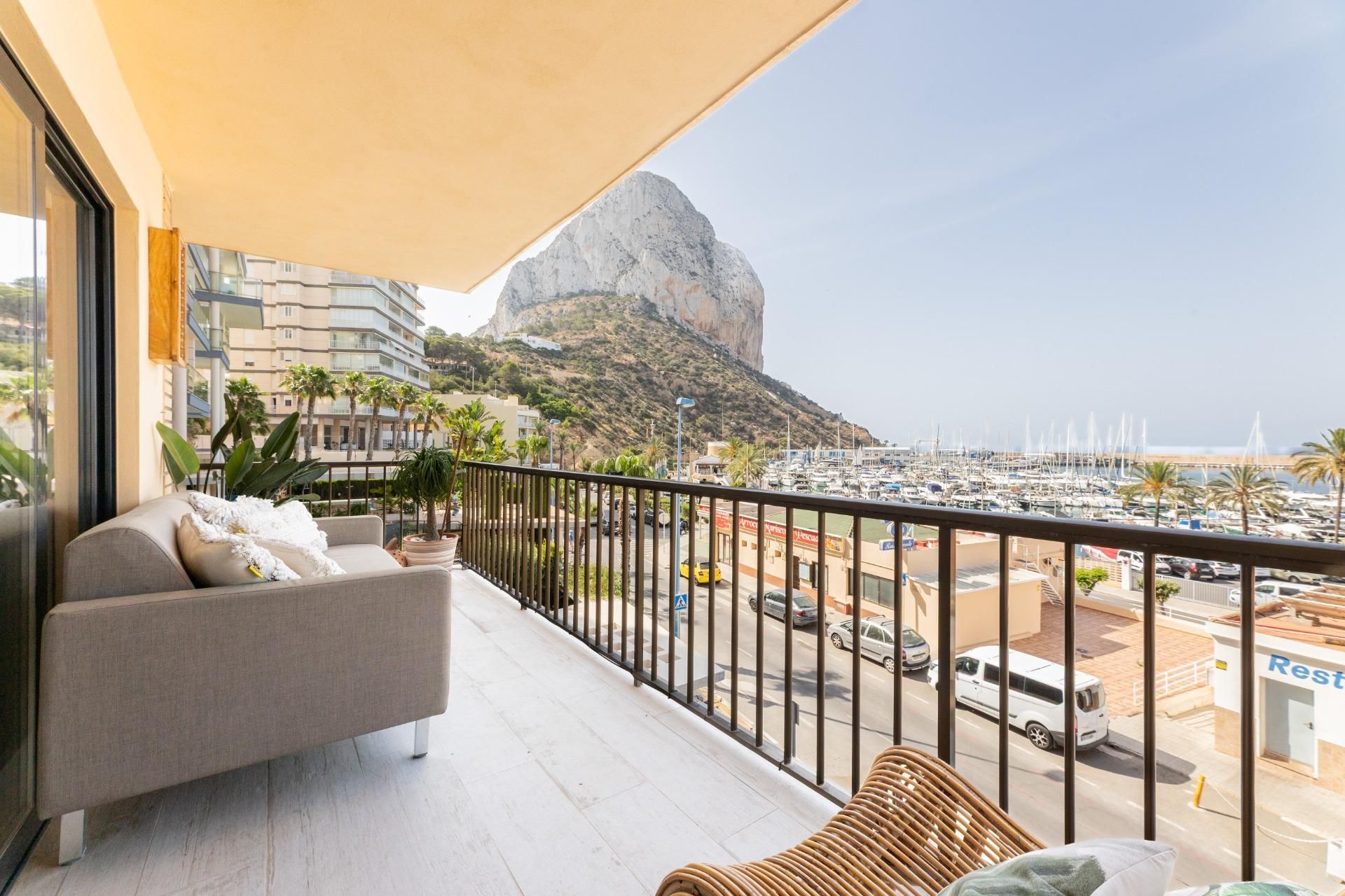 Terrace of Apartment for sale in Calpe / Calp  with Air Conditioner, Heating and Terrace